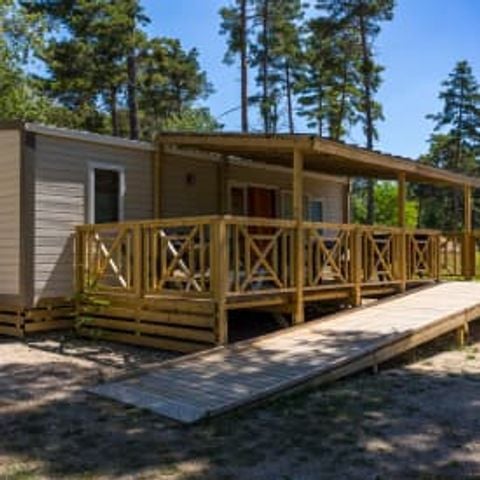 MOBILHOME 4 personnes - accessible aux personnes handicapées Estragon, 2 chambres