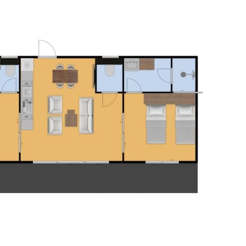 Stacaravan 4 personen - Stacaravan Cerfeuil