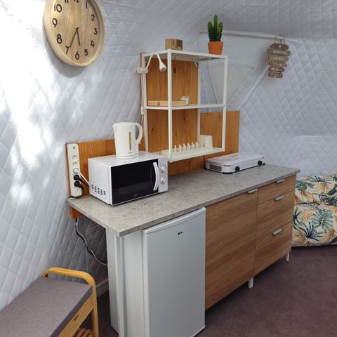 UNIEKE ACCOMMODATIE 4 personen - Glampingdome Kaneel