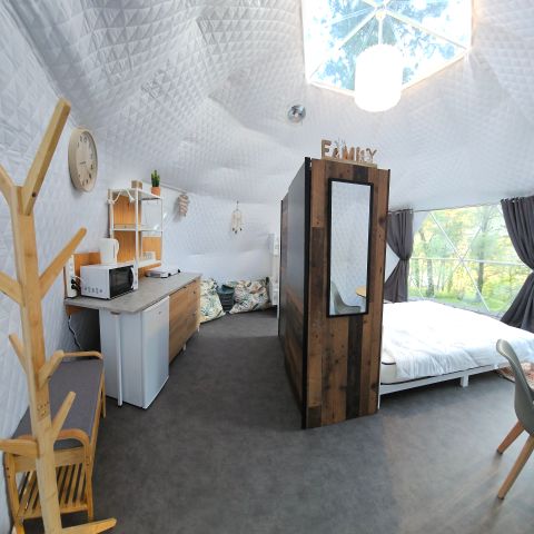 UNIEKE ACCOMMODATIE 4 personen - Glampingdome Kaneel