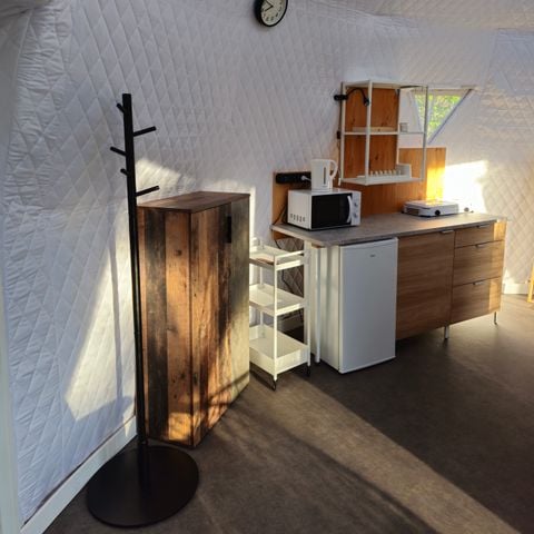 UNIEKE ACCOMMODATIE 5 personen - Vanille Glampingdome