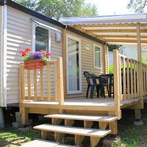 Mobilhome 2 personnes - Mobil-home 'Ciel' 21m²