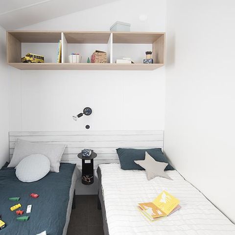 Stacaravan 4 personen - Stacaravan 'Evasion Access' 31 m² - 2 slaapkamers + overdekt terras