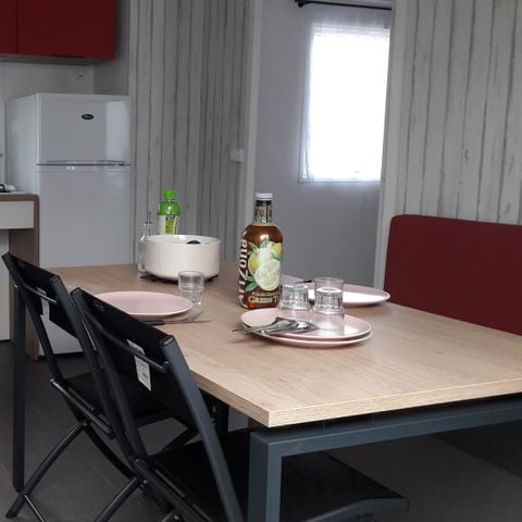Stacaravan 4 personen - Stacaravan 'Evasion Access' 31 m² - 2 slaapkamers + overdekt terras