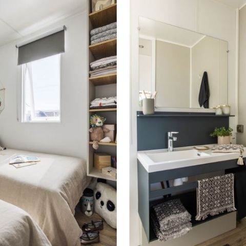 Mobilheim 6 personen - Mahana 6 Personen 3 Schlafzimmer 2 Bäder 40m²