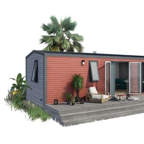 Mobilheim 6 personen - Mahana 6 Personen 3 Schlafzimmer 2 Bäder 40m²