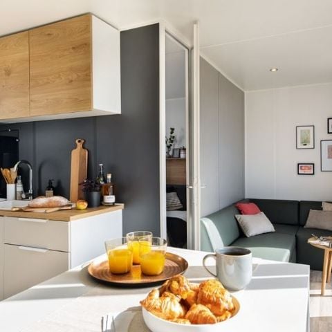 Stacaravan 6 personen - Mahana - 3 slaapkamers - 32m².
