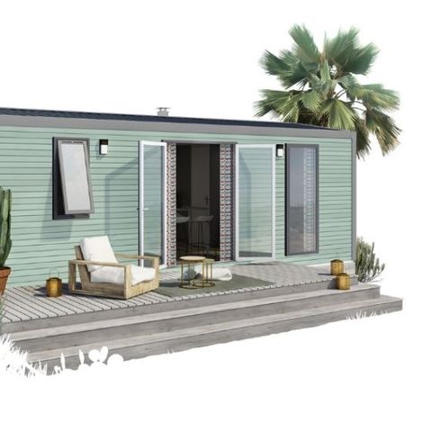 Casa mobile 6 persone - Mahana - 6 persone - 3 camere - Da letto 32m².