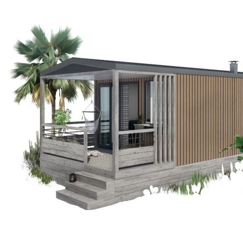 Mobile home 4 persons - Mahana - 2 bedrooms - 28m² - 2 bathrooms