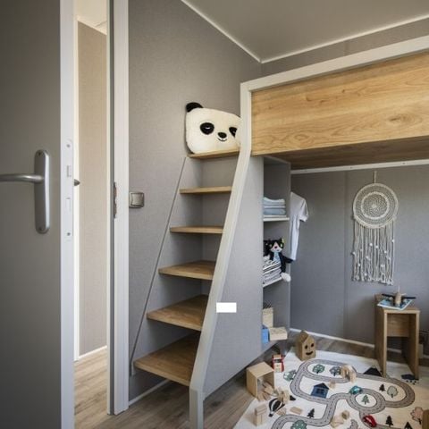 Stacaravan 4 personen - Premium voor - 2 slaapkamers - 28m²