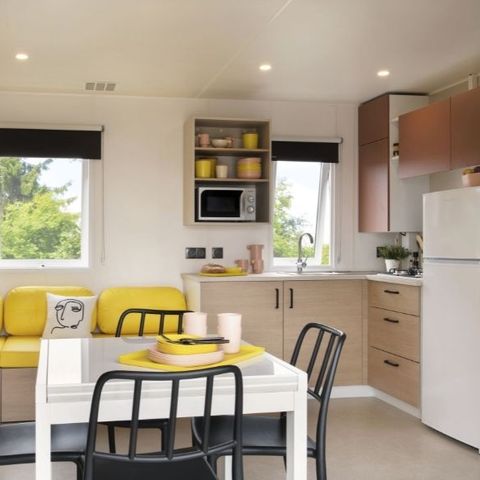 Mobilheim 8 personen - Confort+ 8 Personen 4 Schlafzimmer 2 Bäder 40m²
