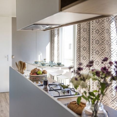 Mobilheim 6 personen - Premium 6 Personen 3 Schlafzimmer 2 Bäder 40m²
