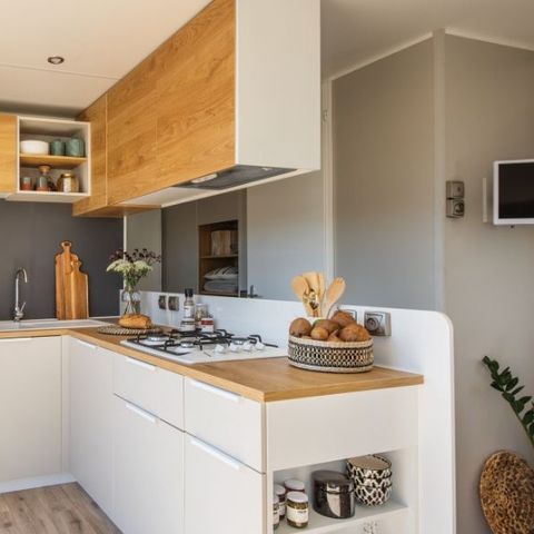 Mobilheim 6 personen - Premium 6 Personen 3 Schlafzimmer 2 Bäder 40m²