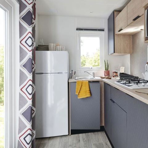 Stacaravan 6 personen - 2 kamers "Evasion" 4/6 personen 28M² ca.