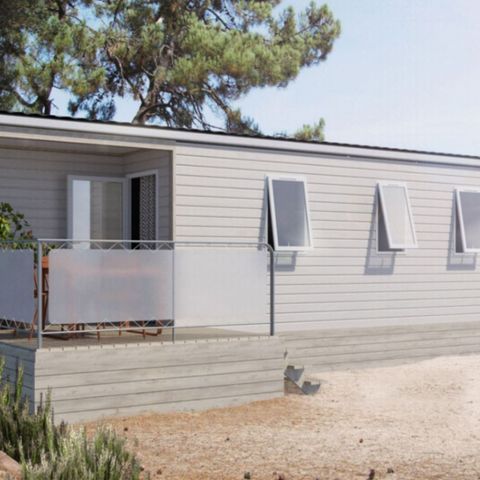 Stacaravan 6 personen - 3 slaapkamers "Loisir" 6 personen 30M² ongeveer.