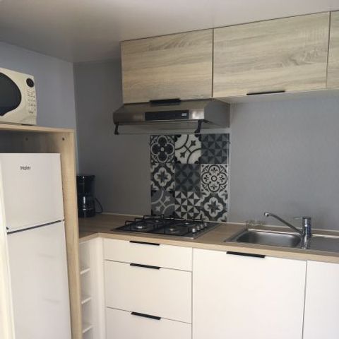 BUNGALOW 6 personnes - C- Mobil-home Baltique climatisé 3 chambres