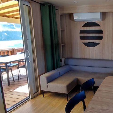 CASA MOBILE 6 persone - C-Méditerranée con aria condizionata - 3 camere da letto - 2 bagni - 38 m²