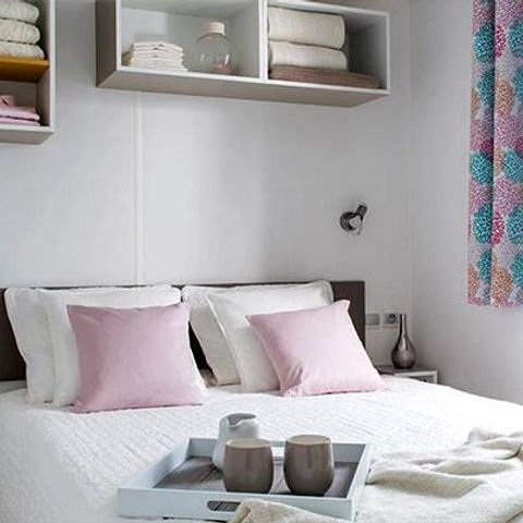 MOBILHOME 4 personas - Premium | 2 Dormitorios | 4 Pers | Terraza elevada | Aire acondicionado