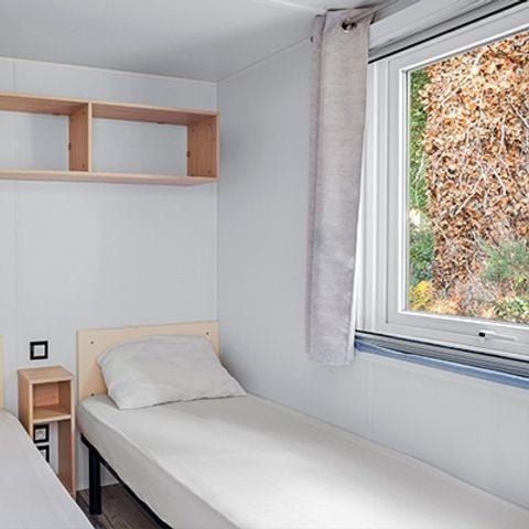 BUNGALOW 4 personnes - Premium | 2 Ch. | 4 Pers. | Terrasse surélevée | Clim. | TV