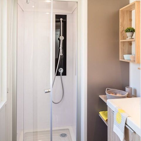 MOBILHOME 6 personas - Confort | 3 Dormitorios | 6 Pers | Terraza elevada