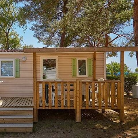 MOBILE HOME 4 people - Comfort | 2 Bedrooms | 4 Pers. | Raised terrace