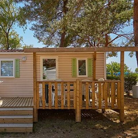 Mobile home 4 persons - Comfort | 2 Bedrooms | 4 Pers. | Raised terrace