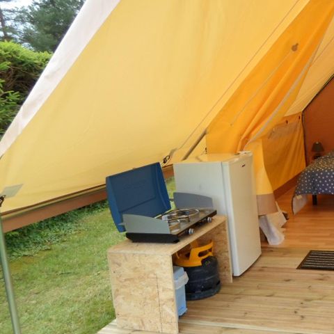 Tent 2 persons - Canvas bungalow LA CANADA 12 m² (without en-suite facilities)