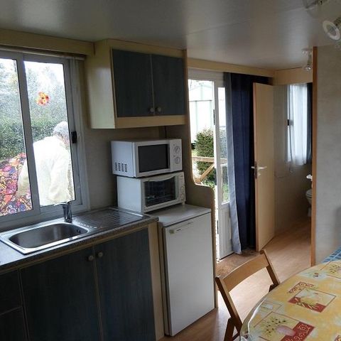Mobile home 4 persons - SEQUOIA - 4 people included 1 person possible in supplement to be booked with the campsite
