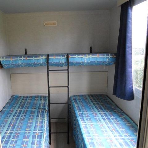 Mobile home 4 persons - SEQUOIA - 4 people included 1 person possible in supplement to be booked with the campsite
