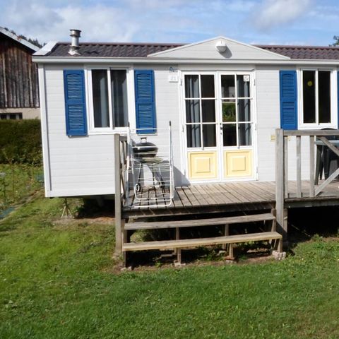 Mobile home 4 persons - SEQUOIA - 4 people included 1 person possible in supplement to be booked with the campsite