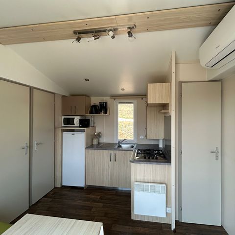 Stacaravan 4 personen - AIRCONDITIONING - TV - BEDLINNENPAKKET - HANDDOEKEN