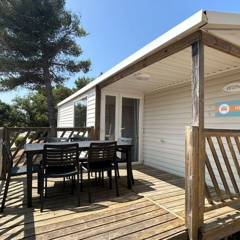 MOBILE HOME 4 people - AIR CONDITIONING - TV - SHEETS - TOWELS