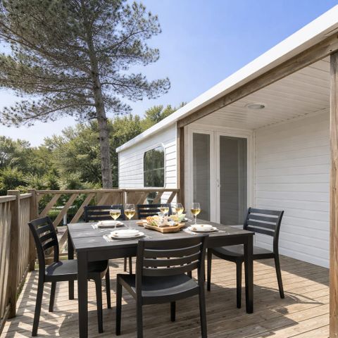 MOBILE HOME 4 people - 2-bedroom air-conditioned mobile home