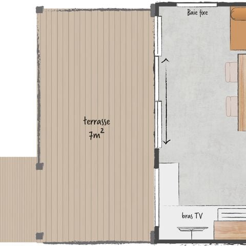 LODGE 4 personnes - Lodge Canopée