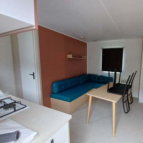 MOBILHOME 4 personnes - Mobil-home IRM 32m² / 2 chambres - terrasse (chien non admis) 1/4 pers