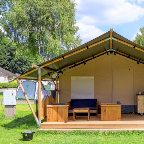 Safaritent 4 personen - Safari tenten zonder sanitair 4 personen