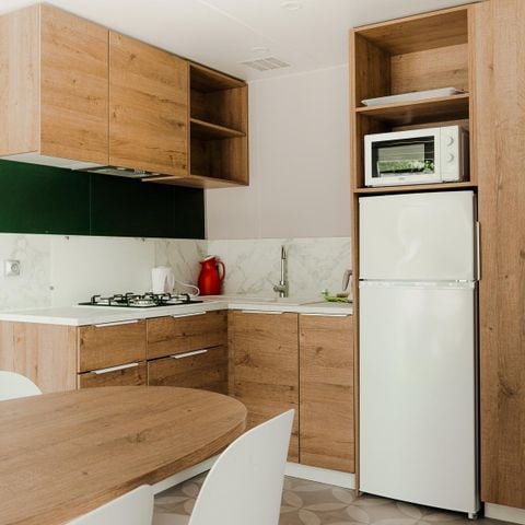 Mobilheim 4 personen - Gemütliches Cottage | 4 Personen (Hund erlaubt)