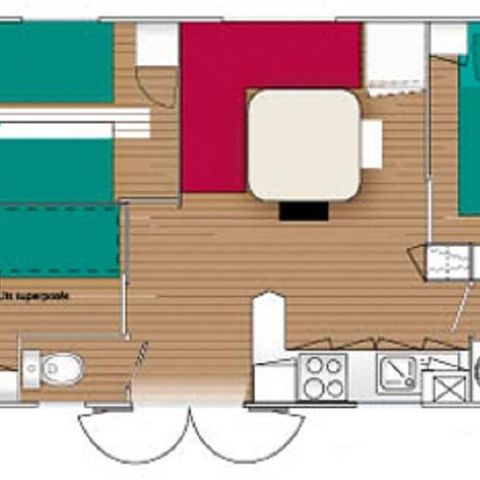 Stacaravan 6 personen - ZEN