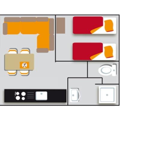 Mobile home 4 persons - SEQUANA