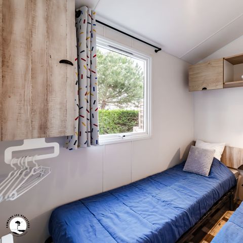 Stacaravan 4 personen - Stacaravan Cormoran 2 slaapkamers PMR - aangepast voor personen met beperkte mobiliteit 4 pers