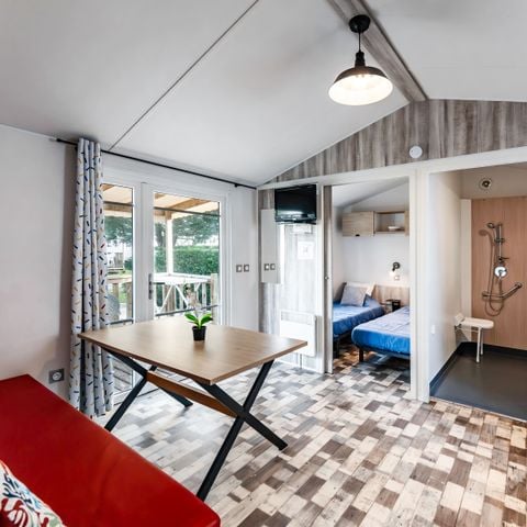 Mobilhome 4 personnes - Cormoran - 2 chambres - PMR – adapté pour personnes à mobilité réduite