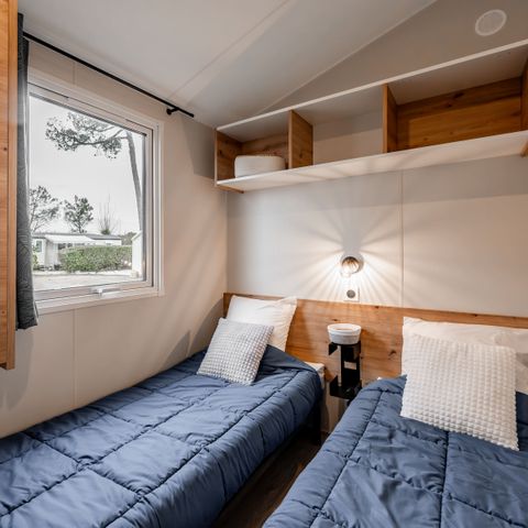 Stacaravan 6 personen - Goéland Zeezicht - 3 slaapkamers