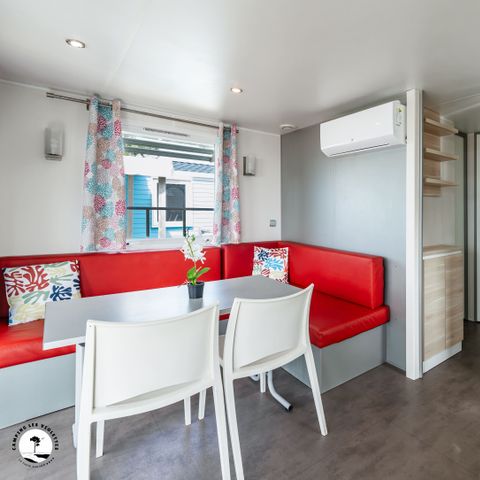 Stacaravan 4 personen - Stacaravan Frégate Zeezicht (2 slaapkamers) 4 pers