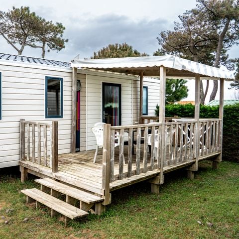 Stacaravan 6 personen - Stacaravan Goéland (3 slaapkamers) 6 pers