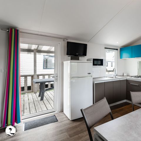 Stacaravan 6 personen - Stacaravan Goéland (3 slaapkamers) 6 pers