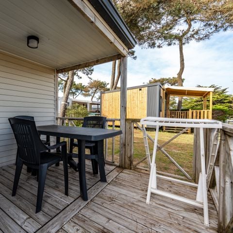 Mobilhome 4 personnes - Mouette - 2 chambres - Terrasse intégrée