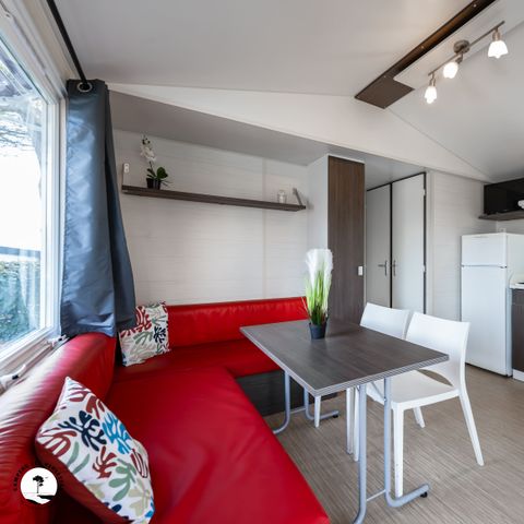 Mobilheim 4 personen - Mouette - 2 Zimmer - Integrierte Terrasse