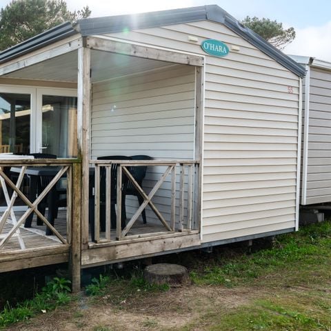 MOBILHOME 4 personnes - Mobile-home Mouette (2 chambres) - terrasse intégrée 4 pers