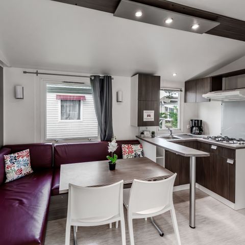 Stacaravan 4 personen - Stacaravan Rossignol (2 slaapkamers) 4 pers