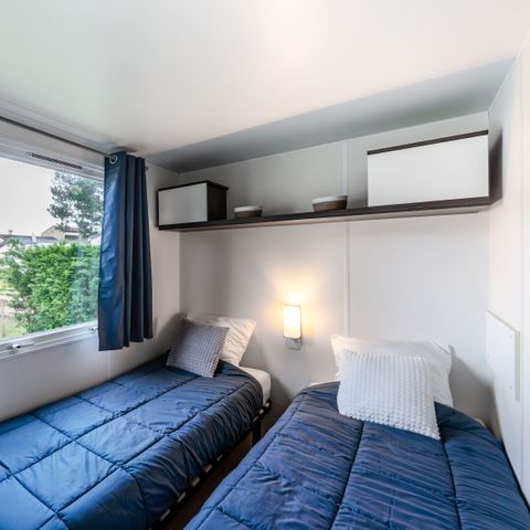 Stacaravan 4 personen - Rossignol - 2 slaapkamers